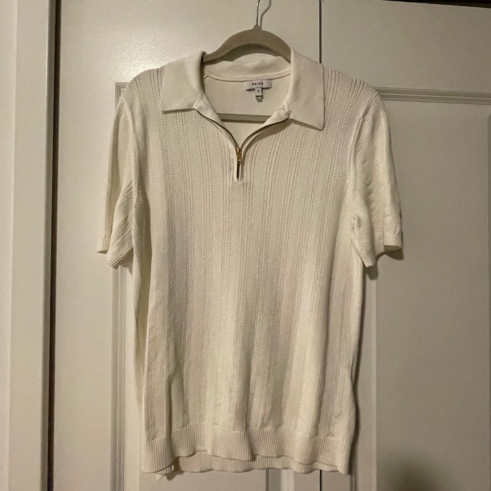 Reiss tennis shirt size small